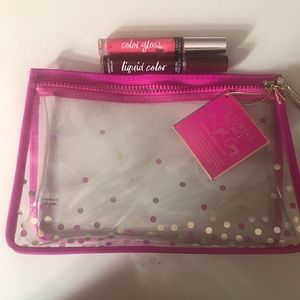 Victoria’s Secret 2 Lip Glosses with Make up Bag